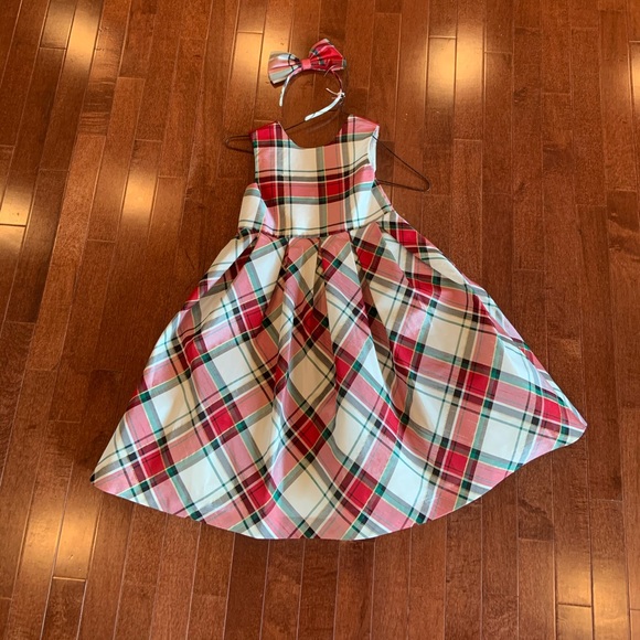 Gymboree Other - Gymboree Holiday Dress with Matching Headband